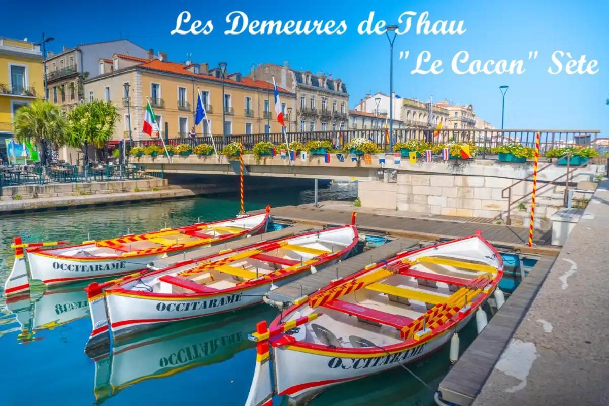 Le Cocon Les Demeures De Thau Lägenhet Sète Exteriör bild